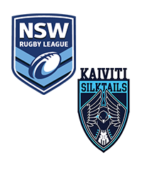 NSW RL logo and Kaiviti Silktails logo