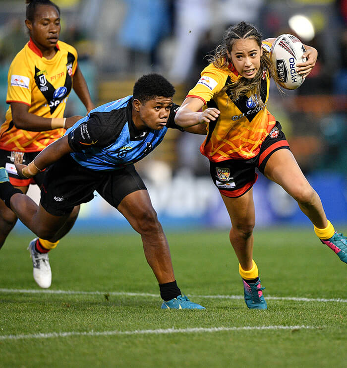 athletes playing NRL