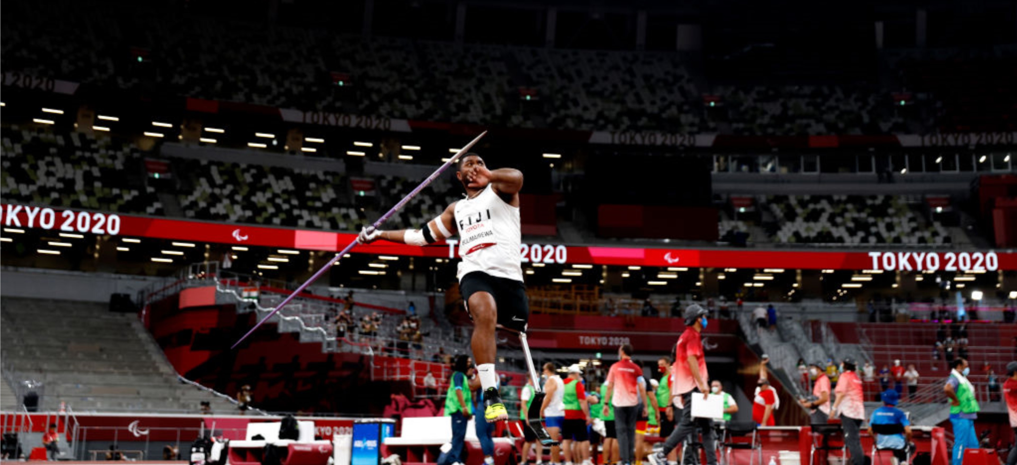 Pacific athletes at the Tokyo Paralympics