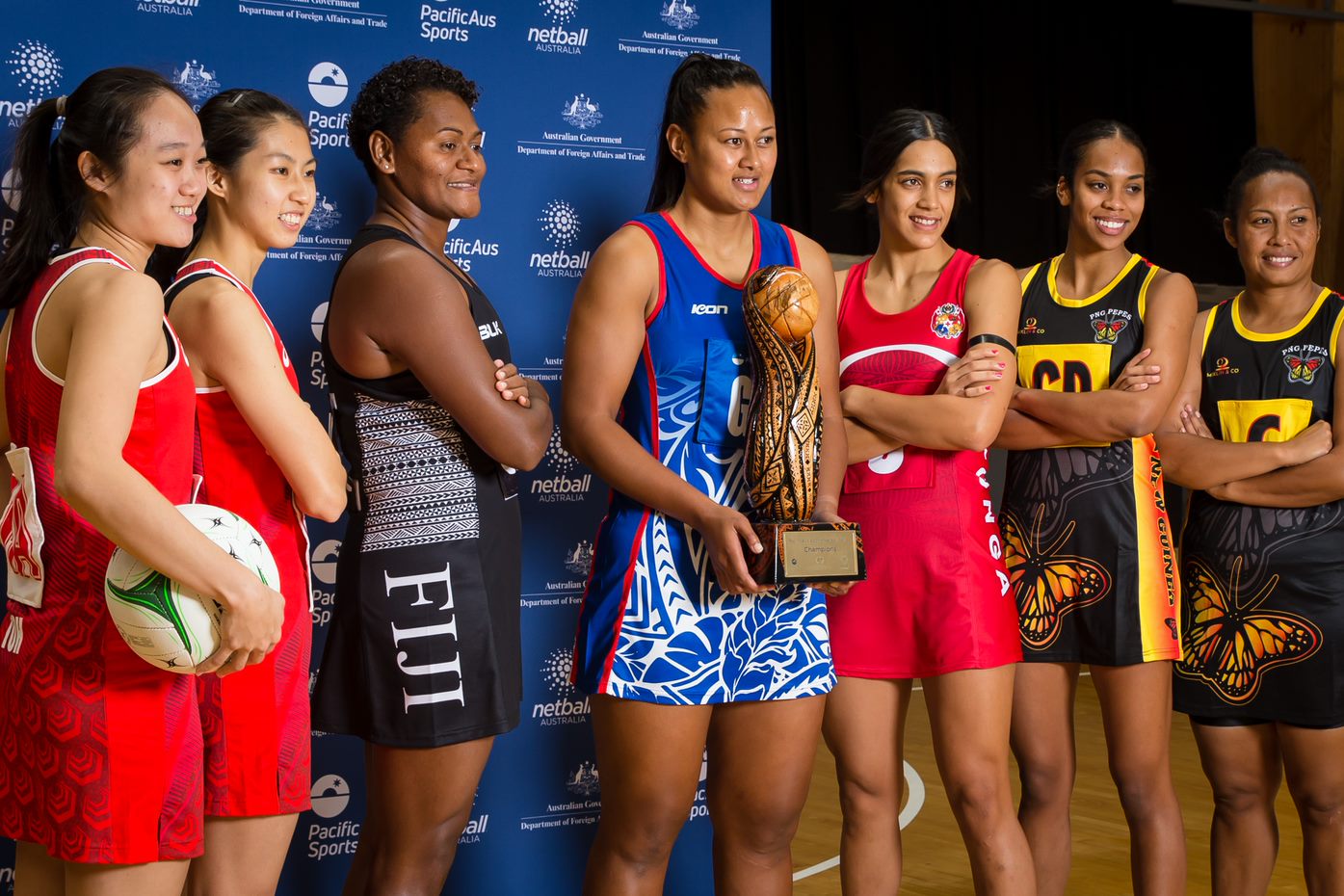 Pacific Netball Captains