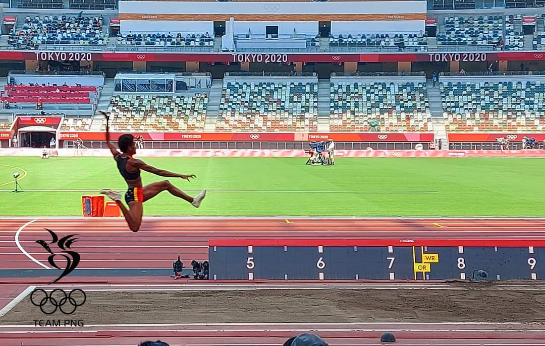 PNG athlete Rellie Kaputin