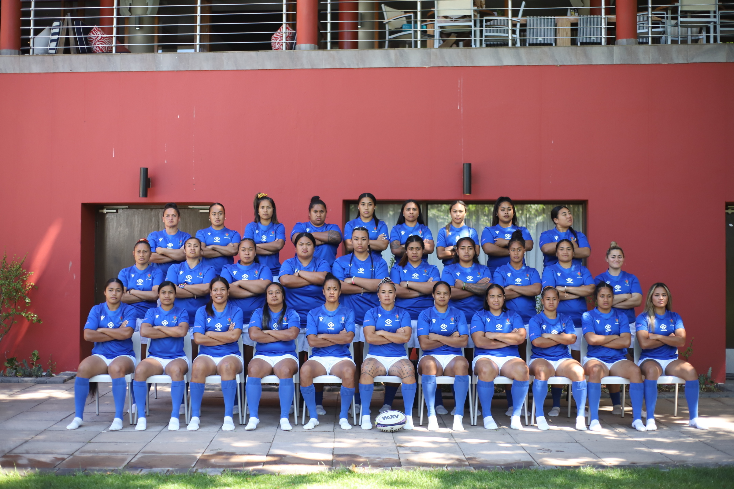 The Samoa Manusina team photo