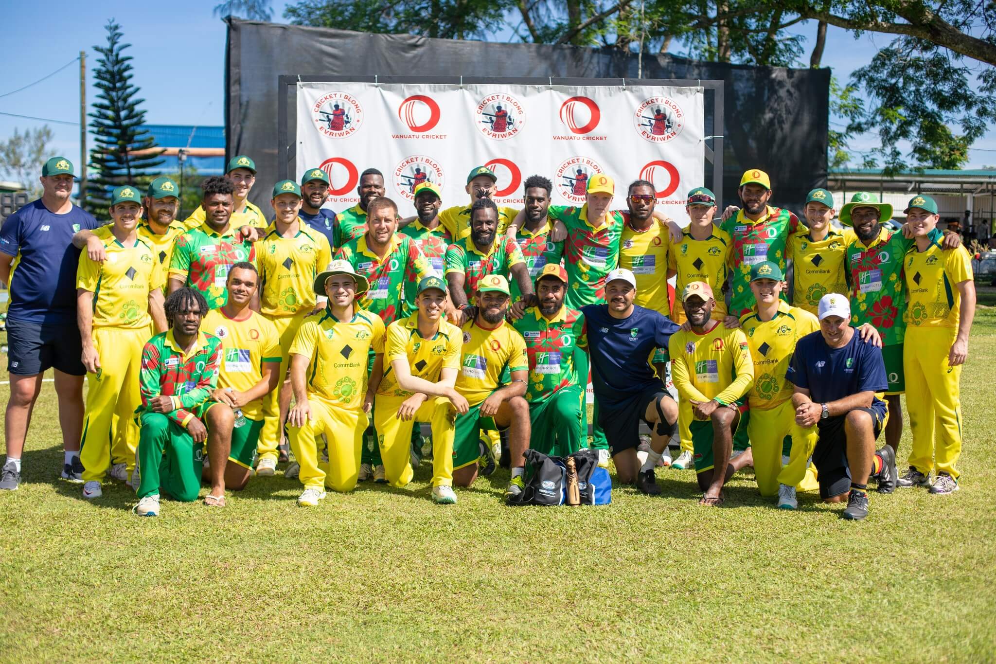 Australia’s First Nations men’s team photo