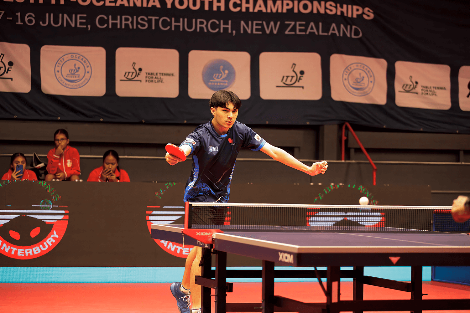 Fiji’s Joshua Yee in Action