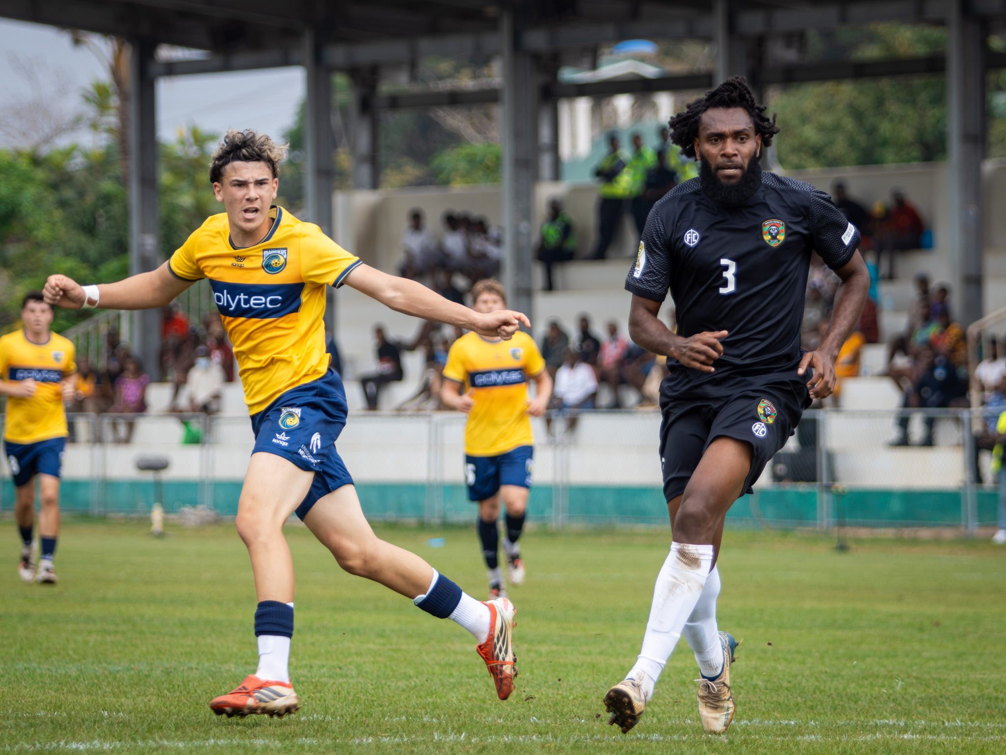 game in action